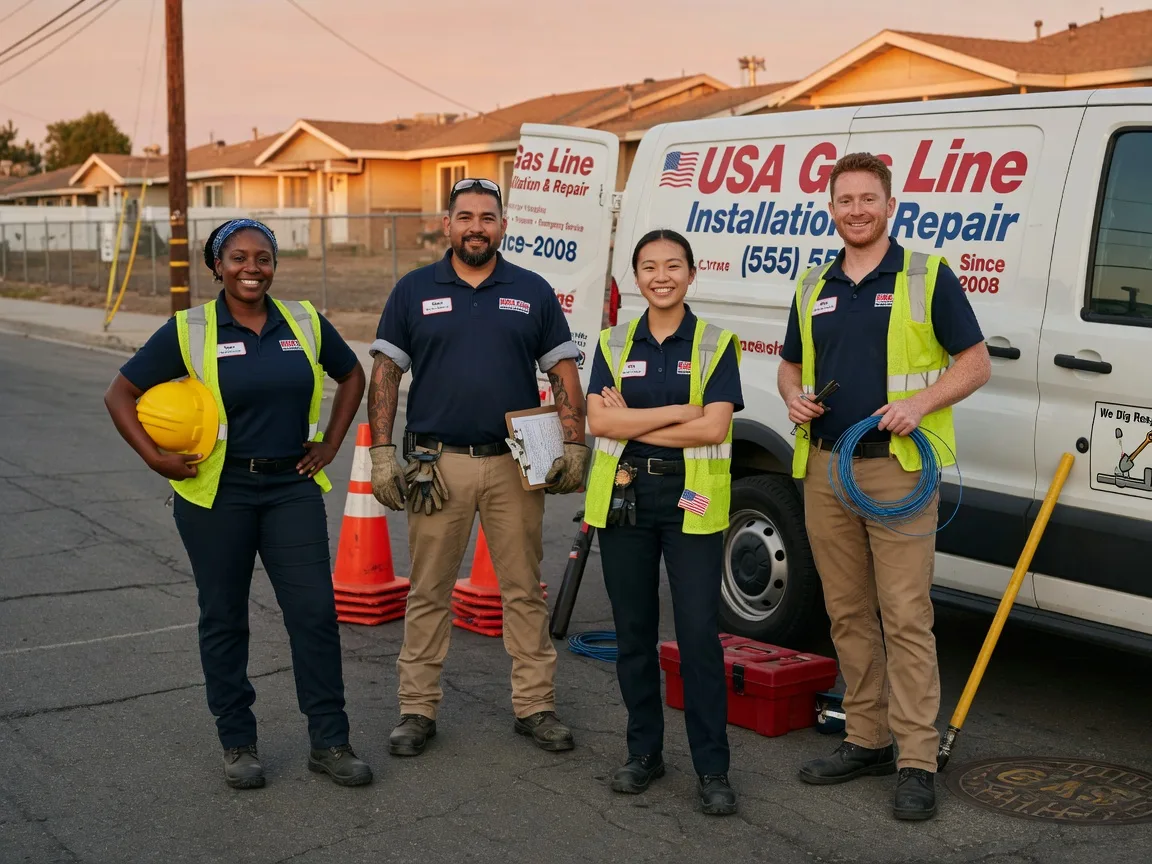 Gas Line Installation company in Mount Morris, PA